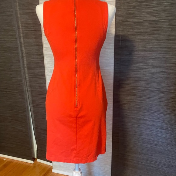 Banana Republic Orange Spring Dress!! - Picture 4 of 8